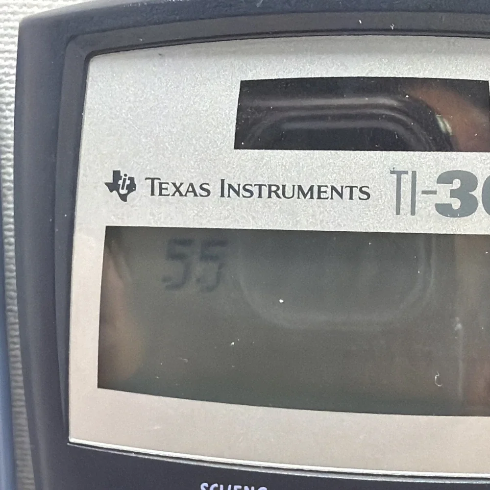 Texas Instruments Calculator TI-30X IIS (Black) (Lightly Used)